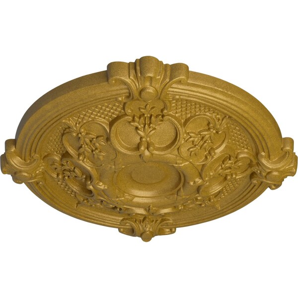 Hamilton Ceiling Medallion (Fits Canopies Up To 3 3/4), 17 3/8OD X 1 3/4P